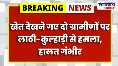 Injured men after rural attack Rajladesar farm incident Rajasthan