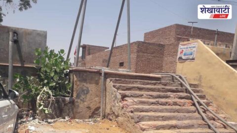 Dirty muddy tap water supply issue Ratangarh residential homes Rajasthan
