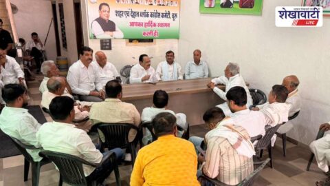 Congress leaders addressing public grievances over water and electricity crisis