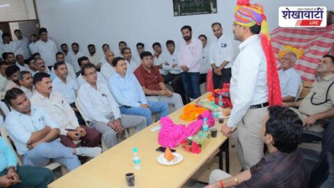 Churu News : SDM सुनील कुमार को भावभीनी विदाई, अधिकारियों ने सराहा कार्यकाल