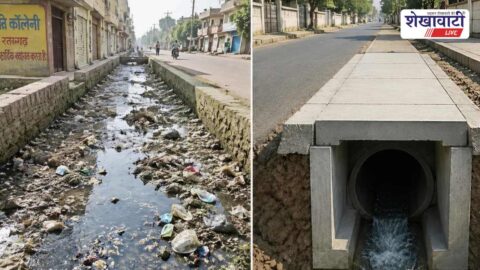 Drain cleaning demand raised before monsoon in Ratangarh city area