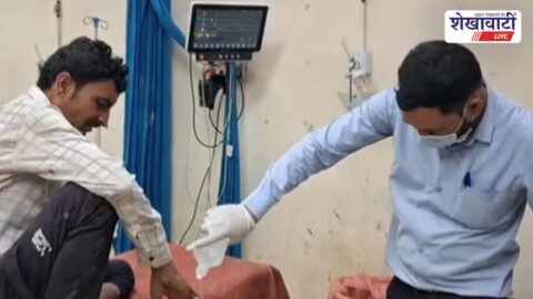 Injured grocery shopkeeper admitted after assault in Churu village