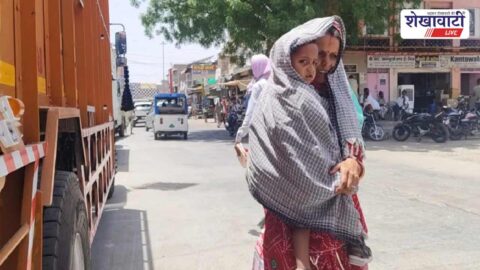 Scorching heatwave conditions in Churu during intense Nautapa period