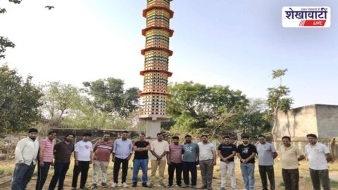 Water tanks installed for stray animals by Shriram Parivar Chirawa