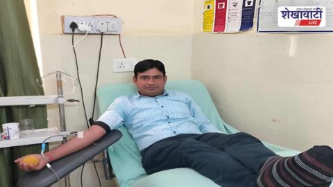 Blood donor saves pregnant woman delivery case Jhunjhunu hospital