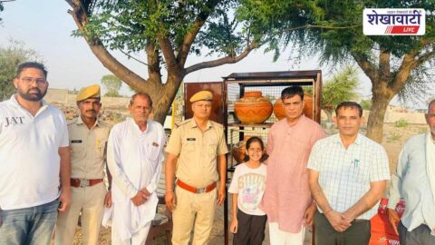 Bhuri Ram Pyau inaugurated at Mandrela bypass bus stand Jhunjhunu