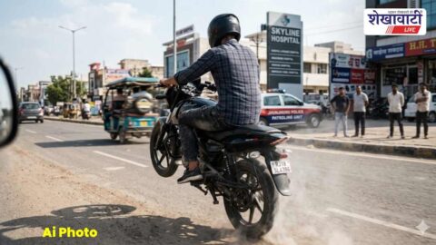 Jhunjhunu police seize bike used for dangerous road stunts