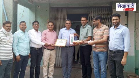Jhunjhunu News : जनगणना प्रगणक सम्मानित: 100% स्व-गणना कार्य पूरा