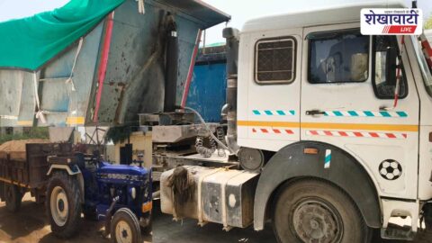 Mehada police seize illegal gravel vehicles and arrest accused