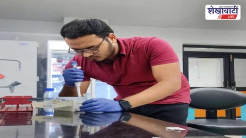 Young scientist Rajat Dadhich working on cancer research at IIT Guwahati