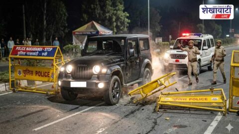 नाकाबंदी तोड़ने वाले दो आरोपी गिरफ्तार, पीछा करते समय कॉन्स्टेबल की हुई थी मौत