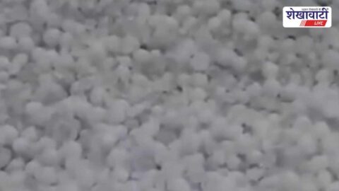 Heavy rain and hailstorm bring relief from heat in Churu