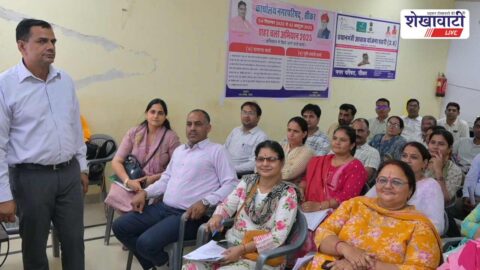 Enumerators training session for Census 2027 in Sikar auditorium