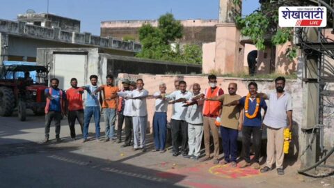 Sikar News : वार्डवासियों ने हटाया वर्षों पुराना कचरा पॉइंट