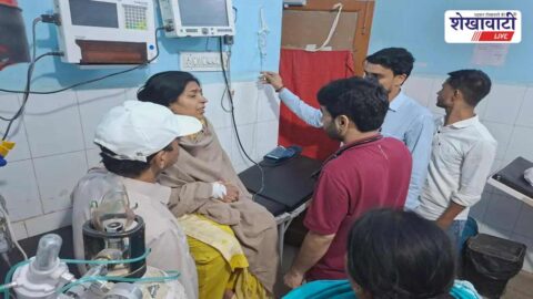 Devotees returning from Khatu Shyam admitted to hospital