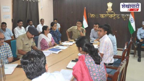 Churu district officials review monsoon disaster preparedness measures