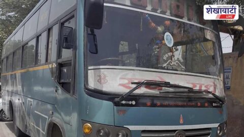 Recovered stolen bus traced by police from Rawatsar