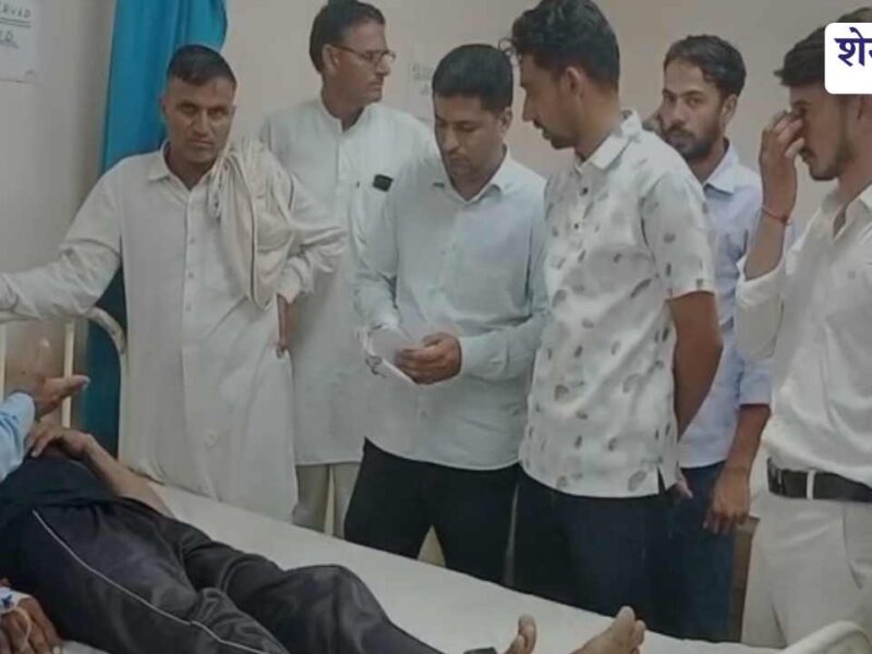 Injured brothers receiving treatment after axe attack in Churu
