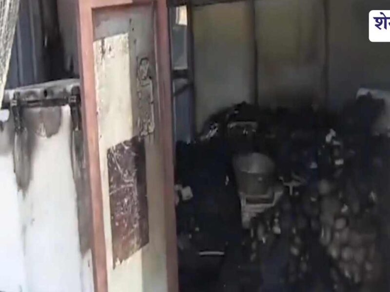 देर रात दुकान में आगजनी, राशन, फ्रिज और नकदी जलकर राख; CCTV खंगाल रही पुलिस