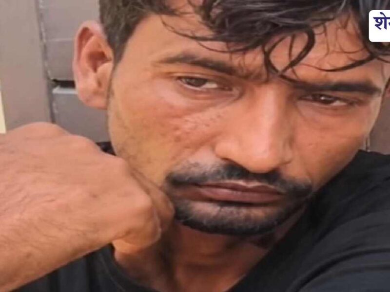 मकान का ताला तोड़ते युवक को लोगों ने रंगे हाथ पकड़ा, पुलिस के हवाले किया