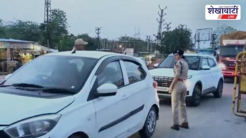 Jhunjhunu News : सड़क सुरक्षा अभियान तेज, एक दिन में 500 चालान