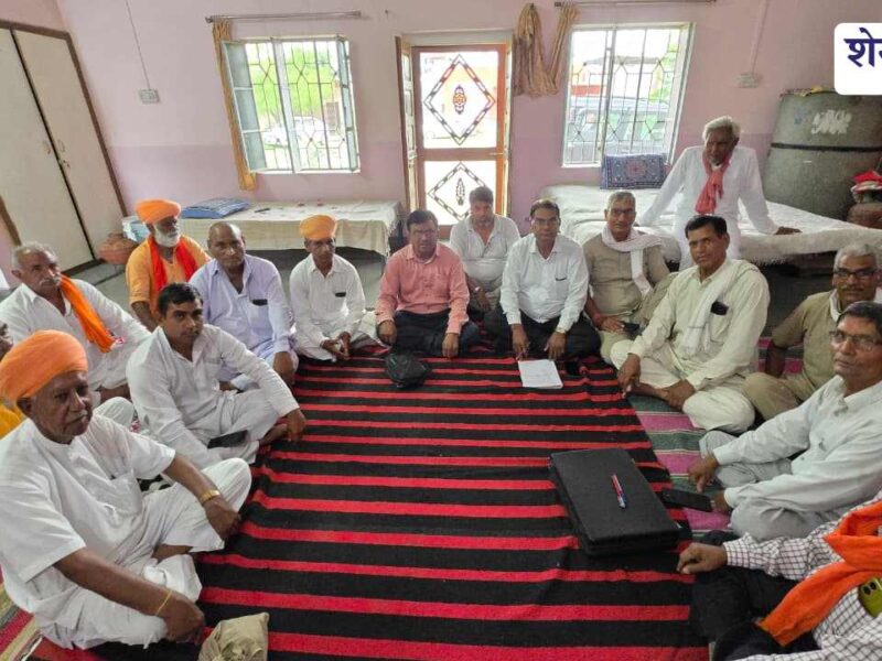 Nath community meeting regarding rights movement in Chirawa