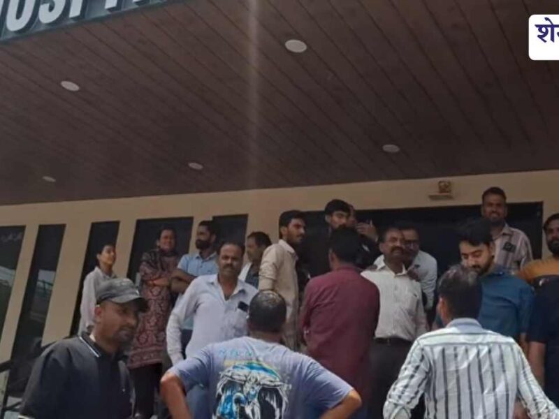 नीशू हॉस्पिटल के बाहर फूटा लोगों का गुस्सा, भारी हंगामे से लगा लंबा जाम