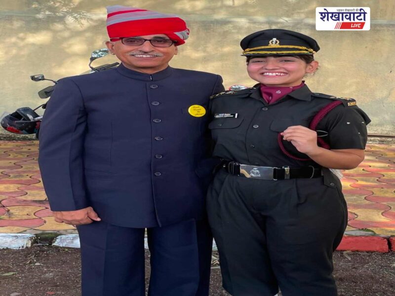 rajaldesar-bhanvi-shekhawat-becomes-indian-army-lieutenant-afmc