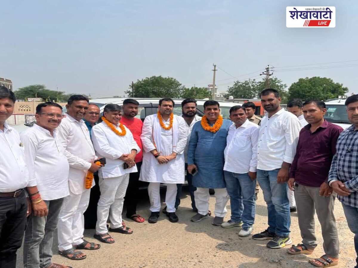 churu-congress-co-incharge-chiranjeev-rao-grand-welcome