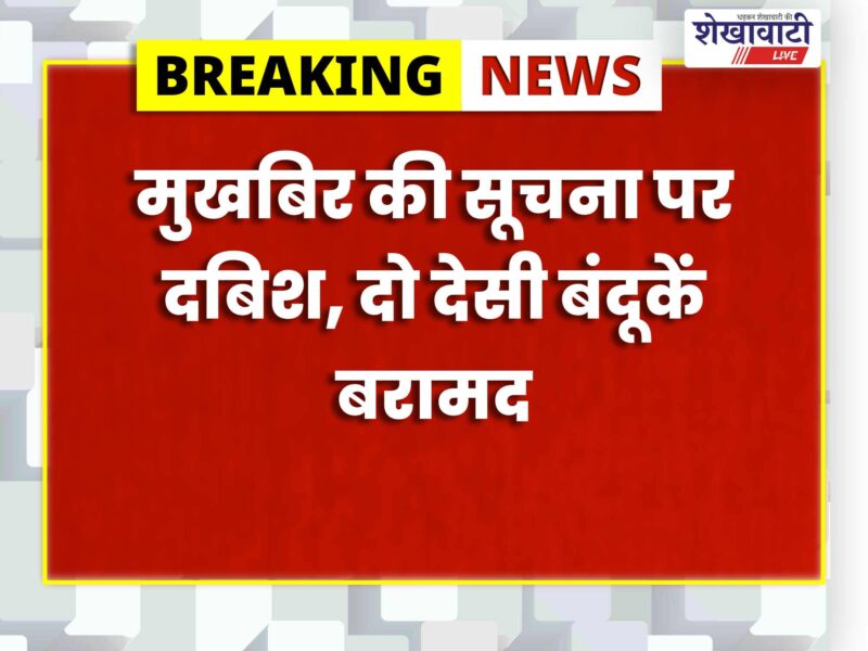sardarshahar-illegal-countrymade-guns-seized-operation-clean-sweep