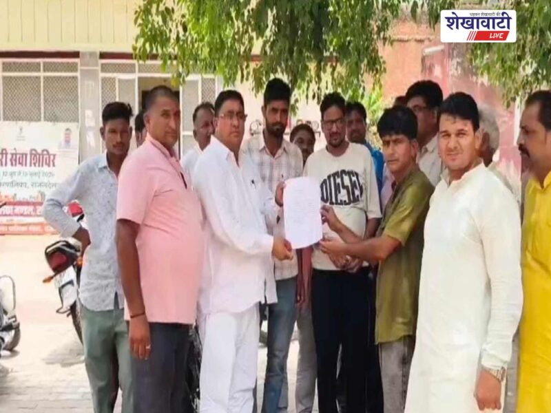 rajaldesar-dumping-ground-muktidham-garbage-protest-memorandum