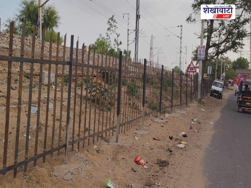 churu-railway-track-fencing-safety-work-double-line
