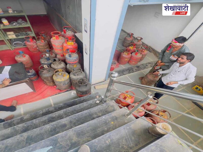 jaipur-illegal-lpg-storage-black-marketing-operation-enforcement-66-cylinders-seized