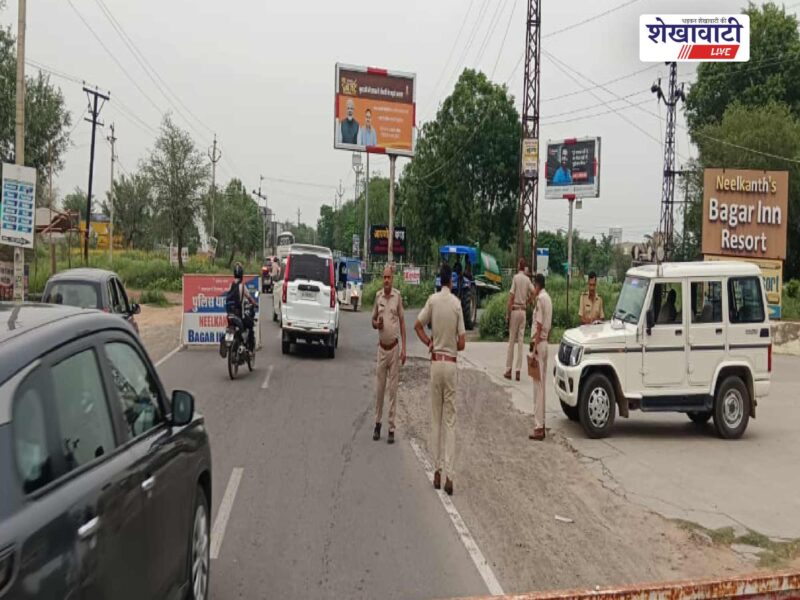 jhunjhunu-police-special-checking-155-vehicles-seized