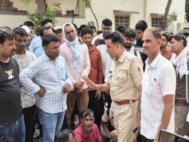 jhunjhunu-woman-death-after-surgery-apex-skyline-hospital-protest