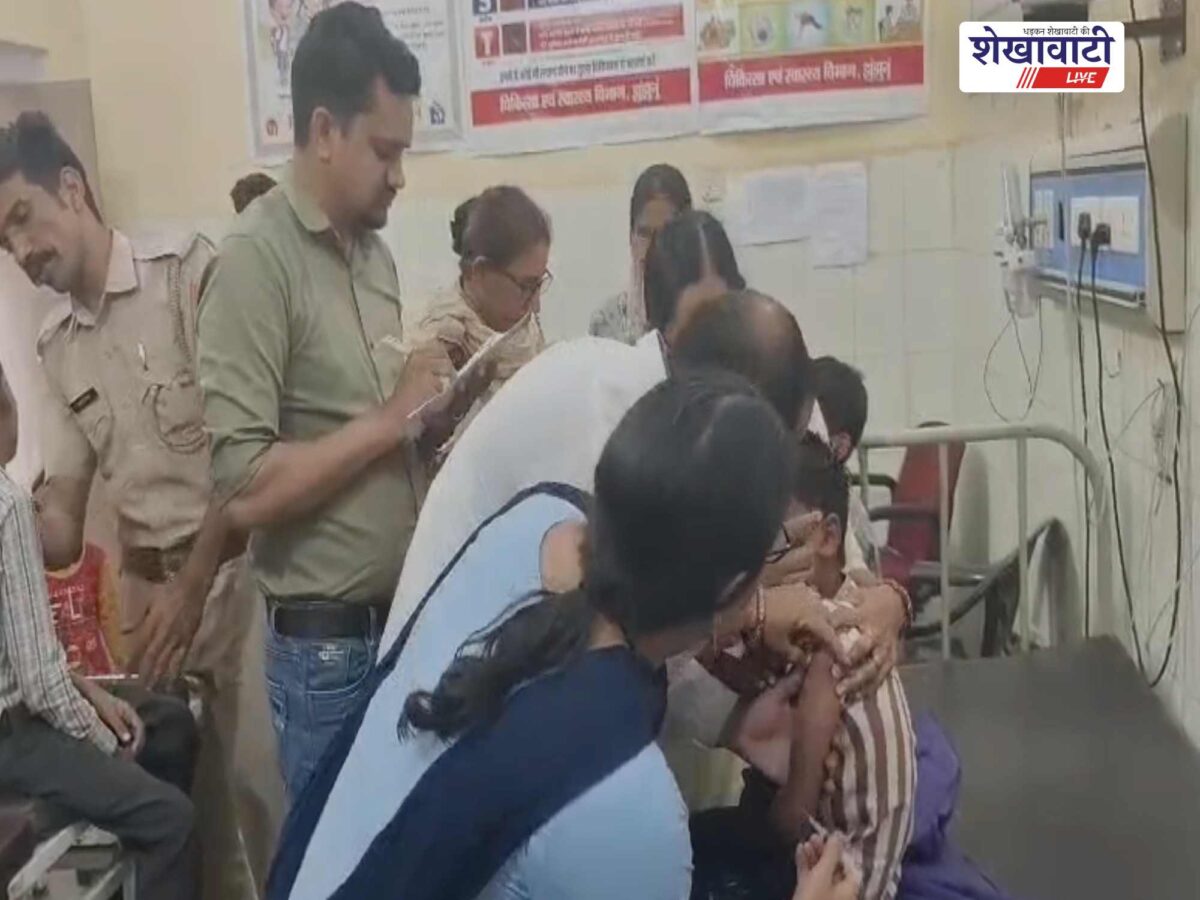 surajgarh-school-vehicle-accident-children-injured-jhunjhunu