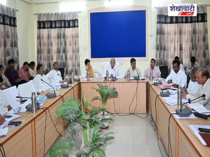 jhunjhunu-disha-committee-meeting-mp-brijendra-ola-review