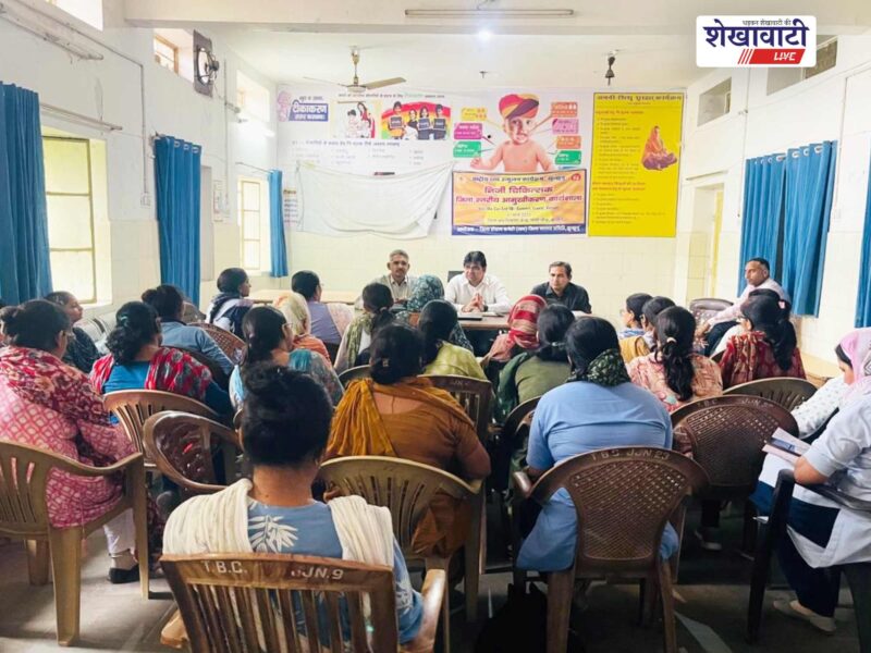 jhunjhunu-hrp-pregnancy-sector-meetings-maternal-health-campaign