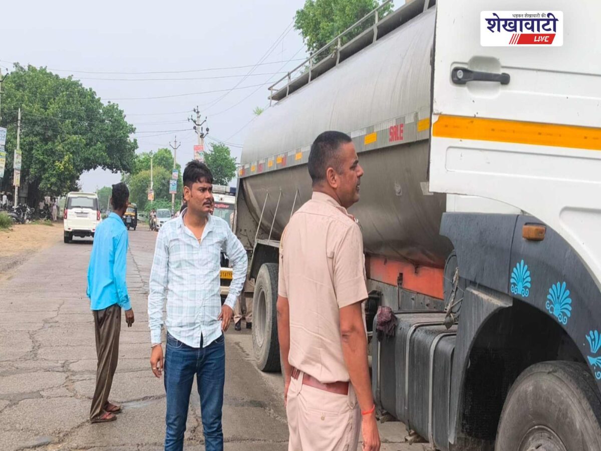 chirawa-aduka-stand-milk-tanker-tractor-trolley-accident-three-injured