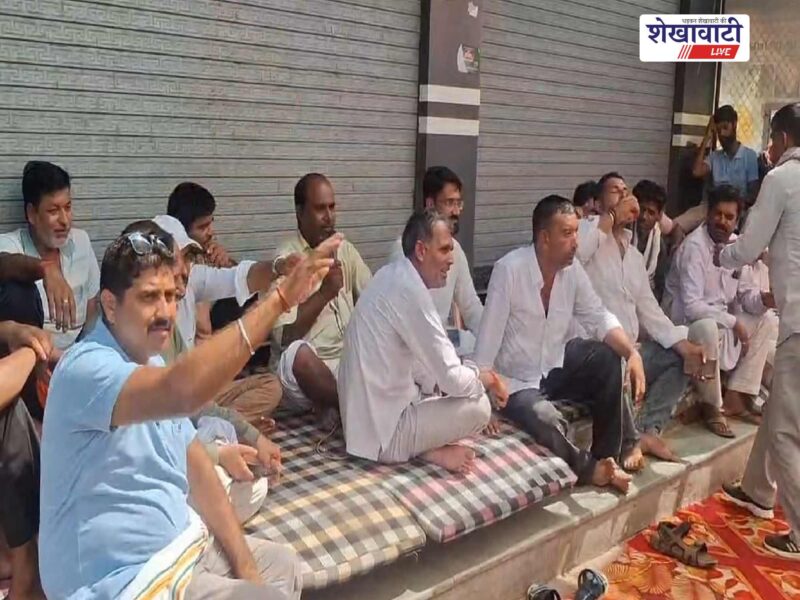 sardarshahar-private-bus-strike-second-day-180-villages-affected