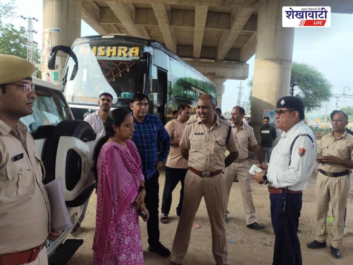 churu-sleeper-buses-surprise-inspection-road-safety-ais-119