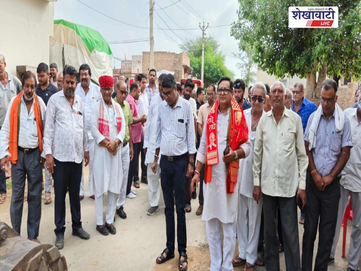 Churu News : वार्डों में 36 लाख के विकास कार्य शुरू, सड़क-नाला निर्माण
