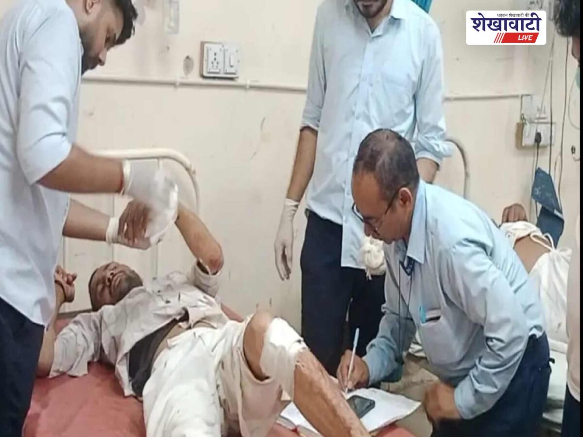 churu-khudera-bike-accident-father-son-injured