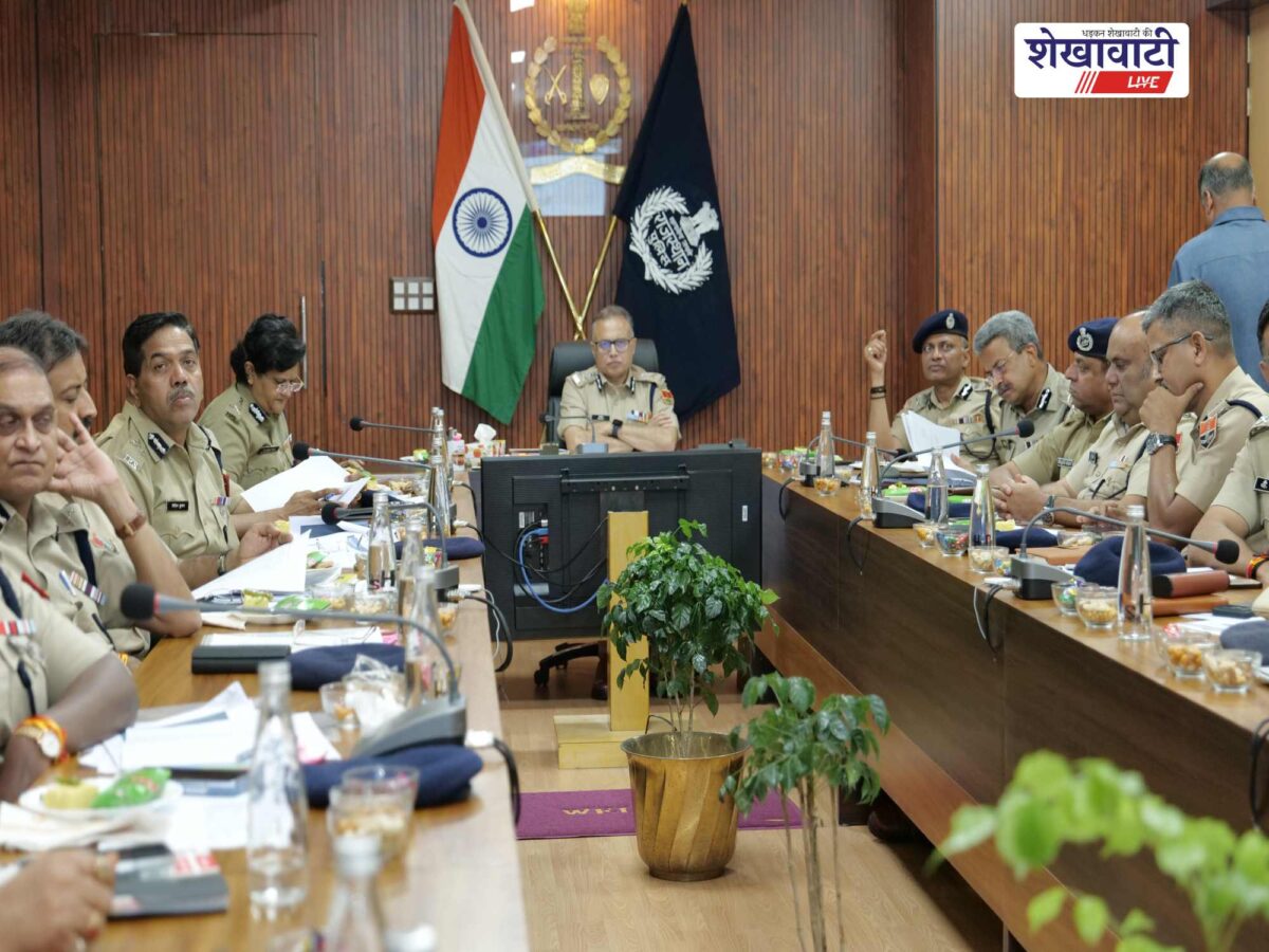 rajasthan-dgp-rajeev-kumar-sharma-crime-law-order-review