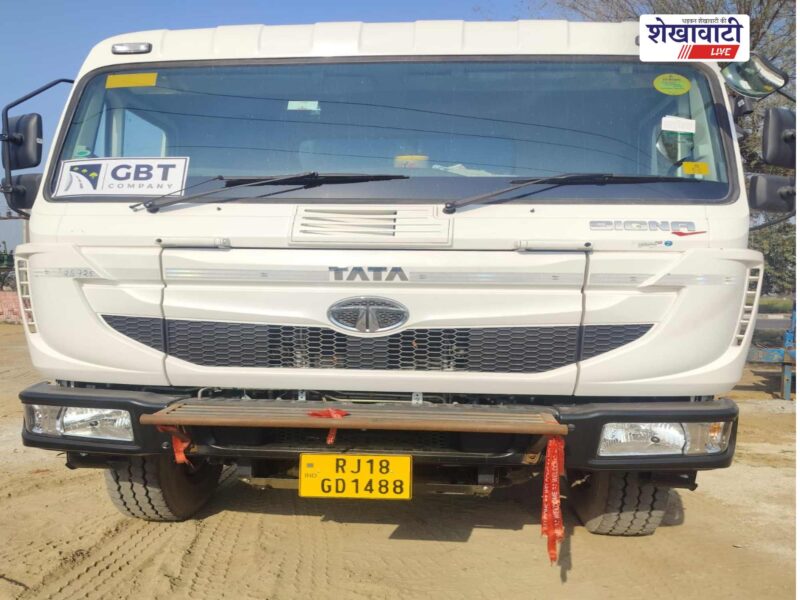 surajgarh-stolen-dumper-recovered-punjab-border-cctv-tracking