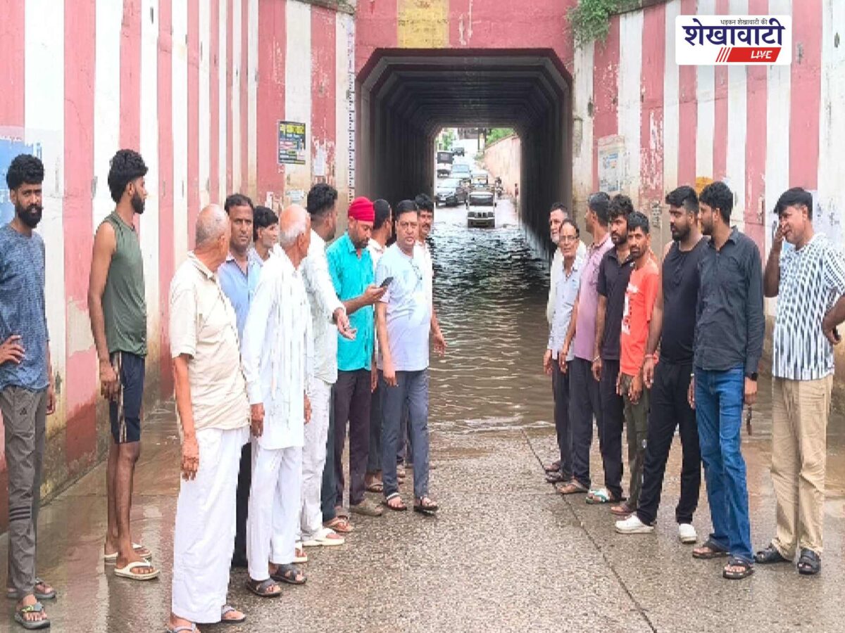 chirawa-railway-underpass-waterlogging-protest-permanent-solution-demand