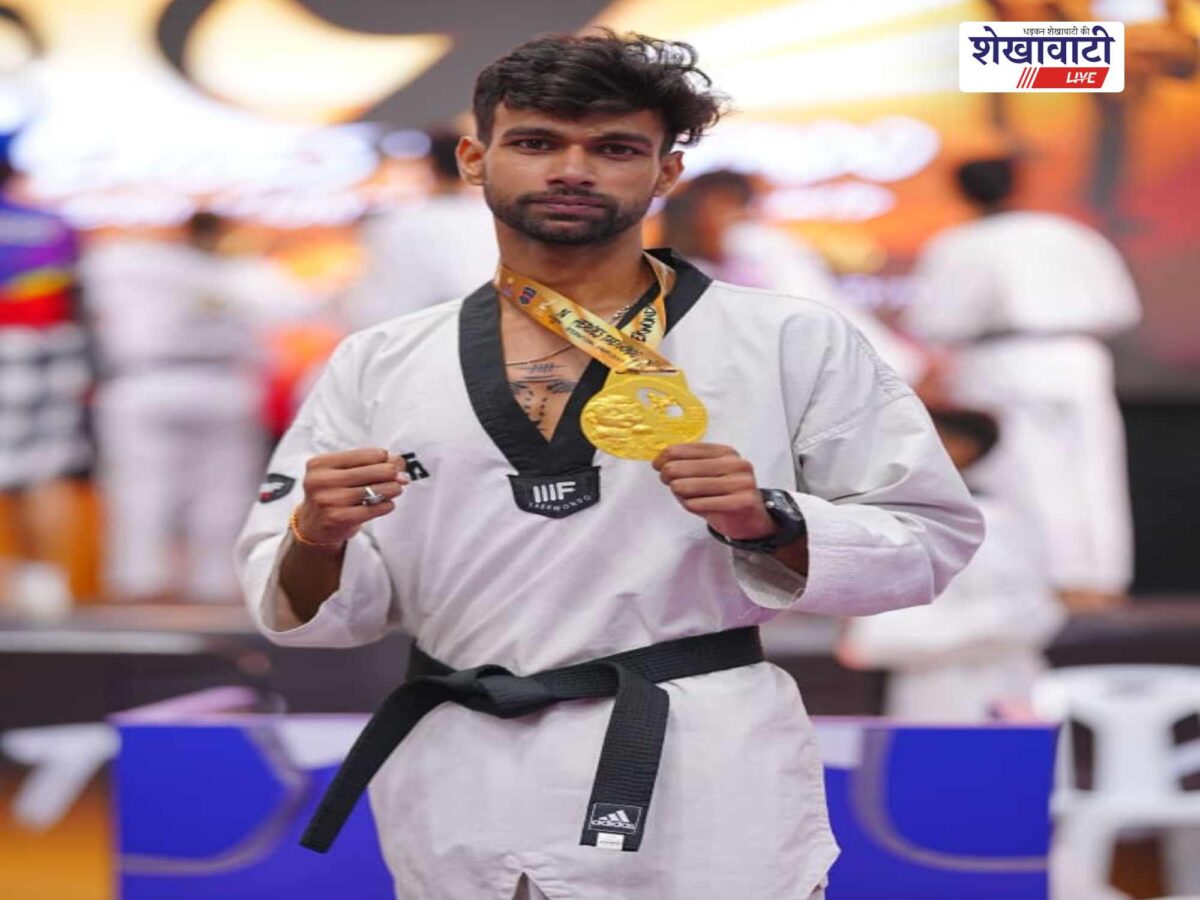 chirawa-nitin-singh-rathore-wins-gold-heroes-taekwondo-international-championship-thailand