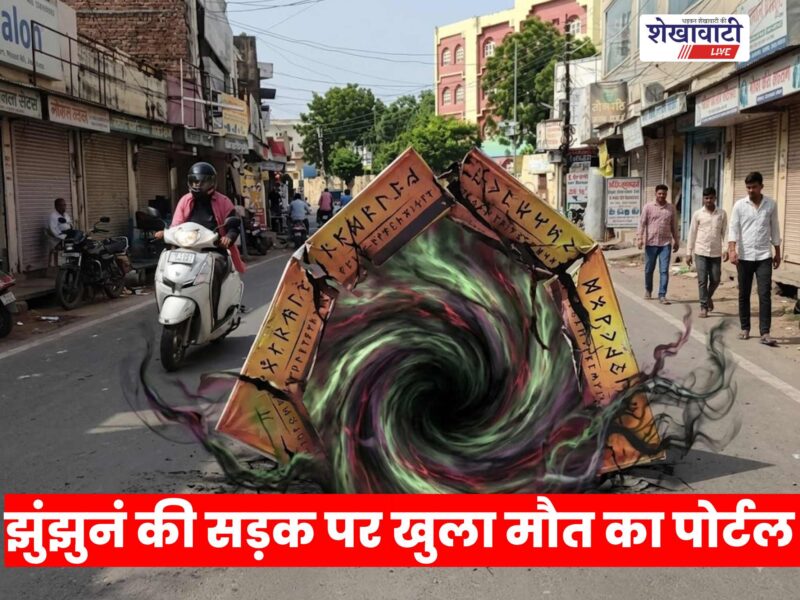 A portal to death has opened on the Jhunjhunu road.