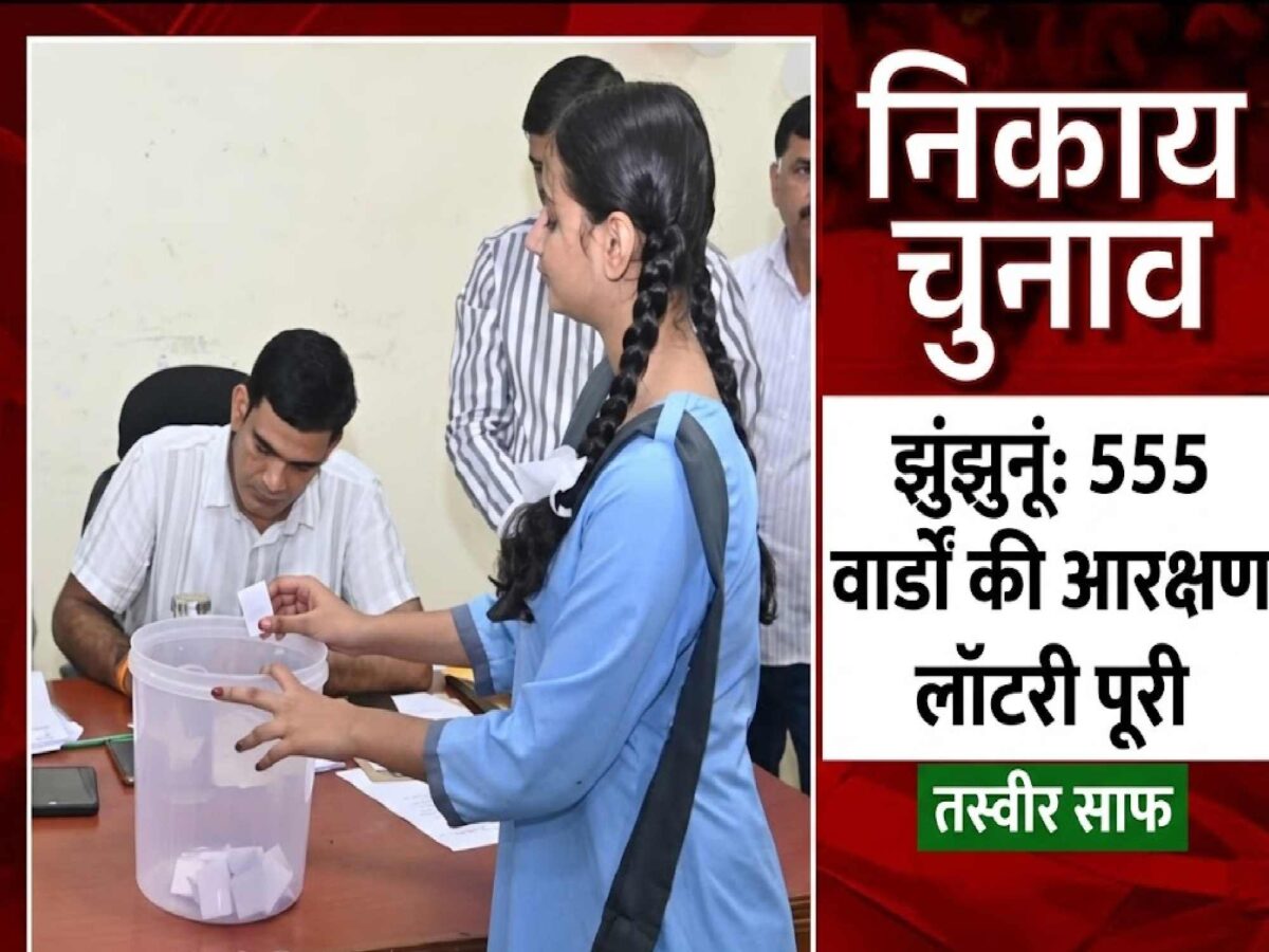 jhunjhunu-municipal-election-2026-ward-reservation-lottery