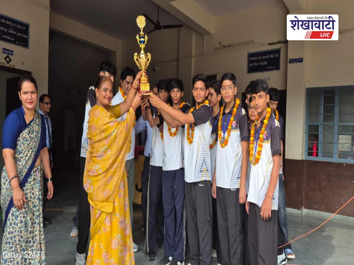 bagar-jyoti-vidya-peeth-hockey-team-cbse-west-zone-runner-up